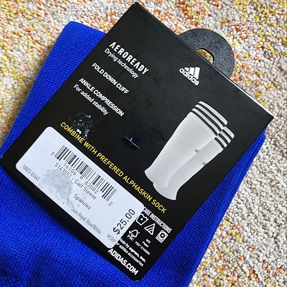Adidas Alphaskin Calf Sleeve - NWT - Picture 5 of 7
